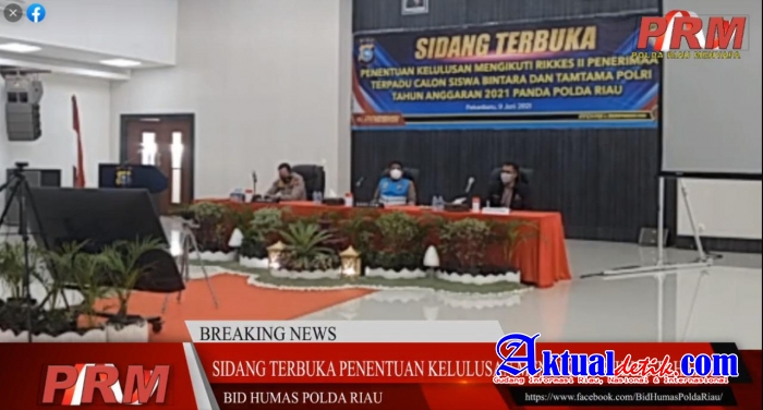 804 Calon Siswa Bintara/Tamtama TA 2021 Polda Riau Lolos Ketahap Pemeriksaan Kesehatan II