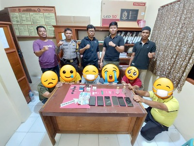 Jelang Nataru, Polsek Sabak Auh Gerebek Rumah diduga Pelaku Pengedar Narkoba