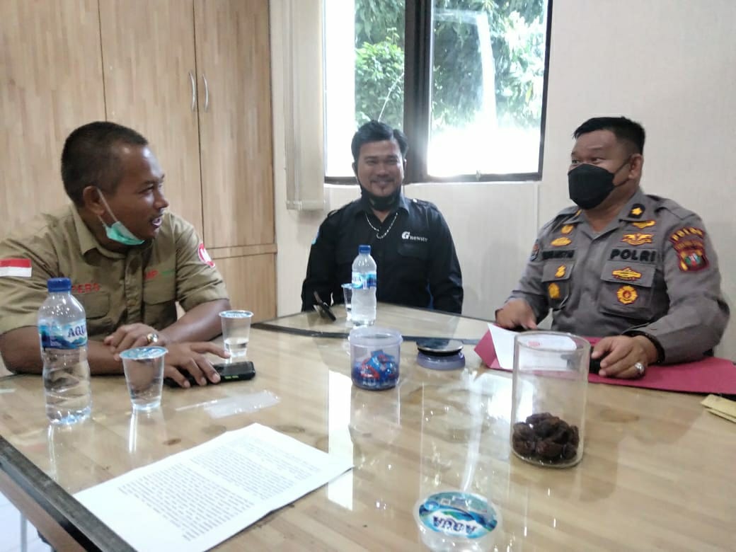 Pengurus Persatuan Wartawan Polda Sumatera Utara ( PWPSU) Berkunjung ke Humas Polda Sumut.