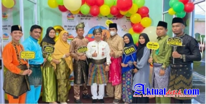 Sampena Hari Jadi Ke-18, BUMD PD.Tuah Sekata Adakan Vaksinasi Covid-19