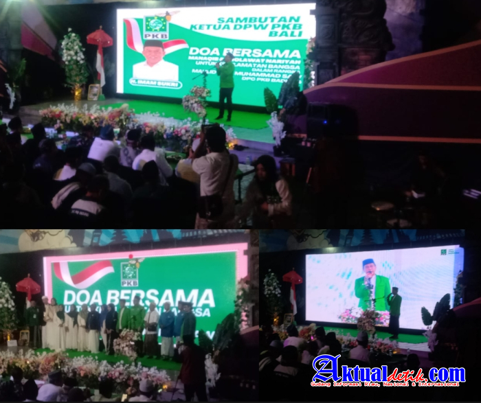 Doa Bersama Keselamatan Bangsa Dalam Rangka Maulid Nabi 1447 H, Digelar DPC PKB Badung