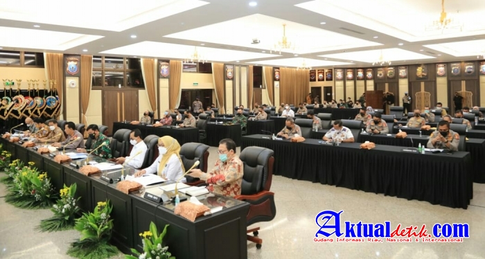 Rakor Lintas Sektoral Jelang Idul Fitri, Kapolri: Keselamatan Rakyat Hukum Tertinggi