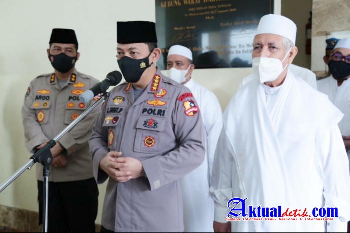 Kapolri Ajak Rabithah Alawiyah Sampaikan Pesan Harkamtibmas
