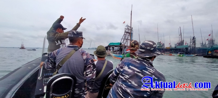 Danlanal Babel Ungkapkan Ponton-ponton Ti Apung Mitra PT LSM Beraktifitas Diluar IUP