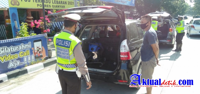Antisipasi Arus Balik Pasca Idul Fitri, Pos Terpadu Masceti Gelar KRYD