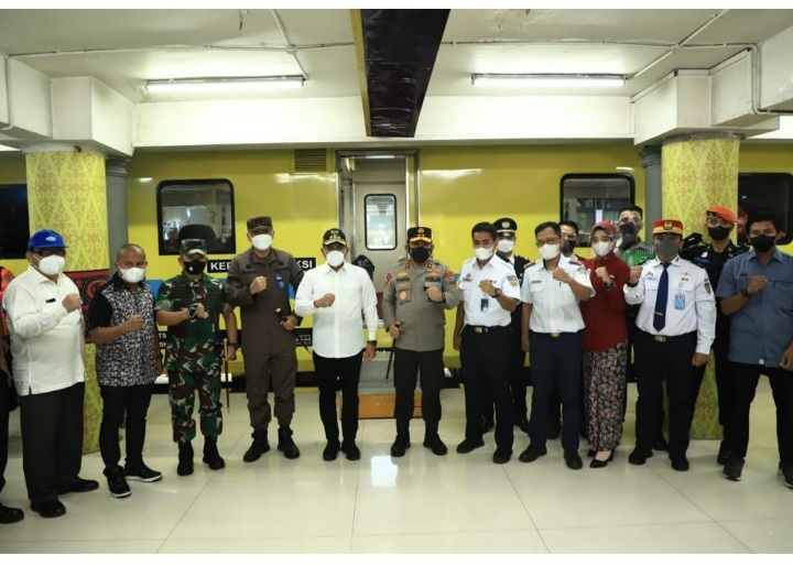 Pangdam I/BB Bersama Forkopimda Inspeksi Jalur Mudik dan Objek Wisata di Sumut