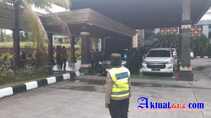 Pengamanan Delegasi FMCBG dan FCBD HOD Principal UN Melalui Domestik Bandara Ngurah Rai