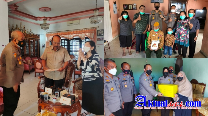 Sambut Hari Bhayangkara Poldasu Menggelar Bhakti sosial