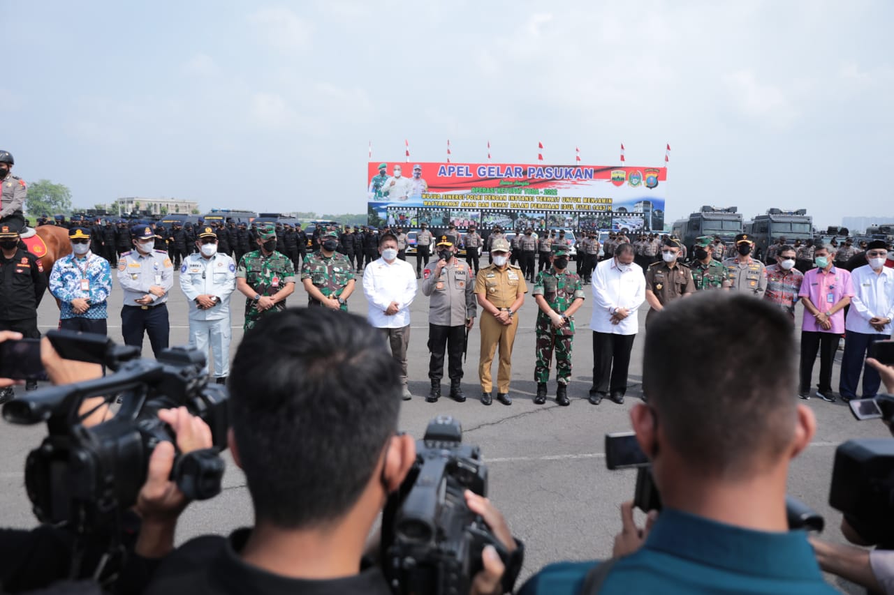 Gelar Pasukan Operasi Ketupat 2022,Kapolda Sumut Jamin Keamanan dan kenyamanan Pemudik