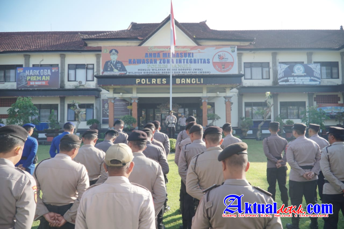 May Day, Polres Bangli Siagakan Personel
