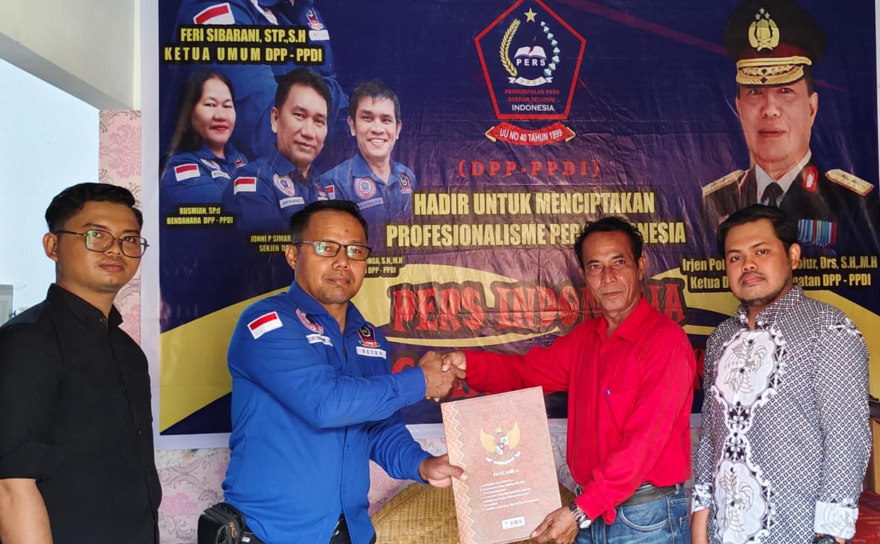 DPP-PPDI Serahkan SK Dewan Pengurus Cabang PPDI Kabupaten Bengkalis, Ada Pesan Ketum