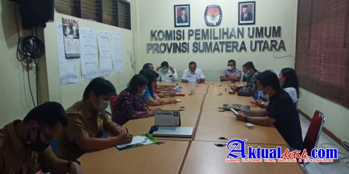Komisi I DPRD Samosir Konsultasi ke KPUD Sumut