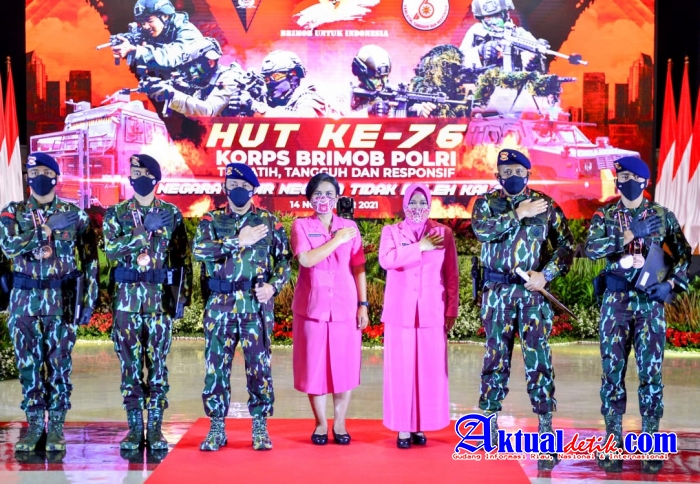 Di Momentum HUT ke-76, Kapolri Pastikan Brimob Terus Berikan Layanan Terbaik Untuk Warga dan Negara