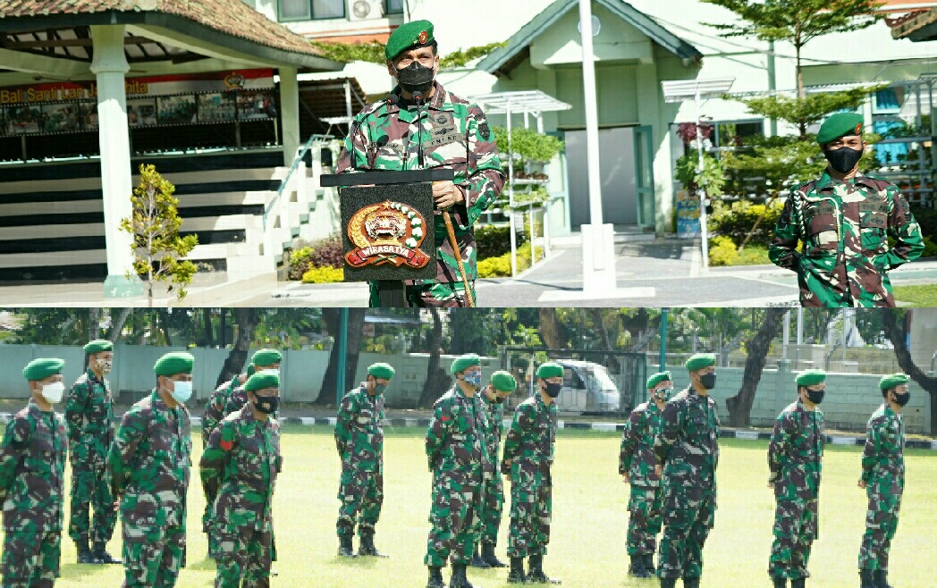 120 Personel Korem Wira Satya Naik Pangkat, Tingkatkan Kualitas Diri Melalui Kinerja