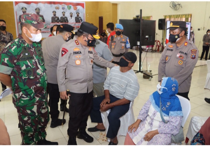 Akselerasi Vaksin di Tapsel, Kapolda Sumut : Jelang Ramadhan Semua Harus Sehat
