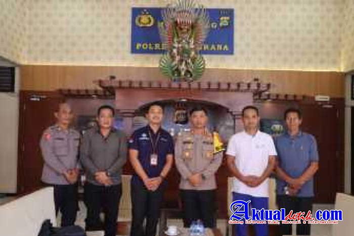 Kapolres Jembrana Terima Audensi Dari Ketua Panitia Kemah Budaya Kab.Jembrana
