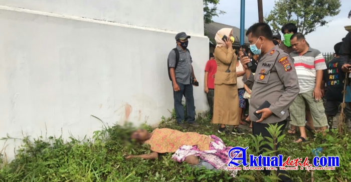 Kapolsek Medan Tuntungan Evakuasi Mayat Tanpa Busana