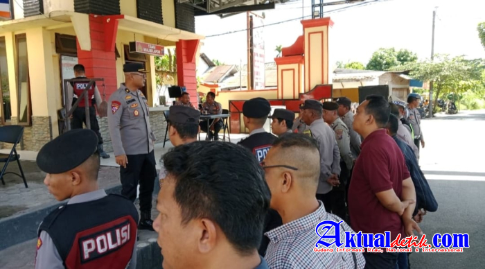 Polresta Deli Serdang Laksanakan Patroli Mobile Tinjau Aktivitas Galian C Ilegal