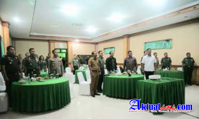 Korem 163/WSA Nobar Dalam Rangka Pemberian Apresiasi Kasad Award Tahun 2023 di Kodim 1611/Badung