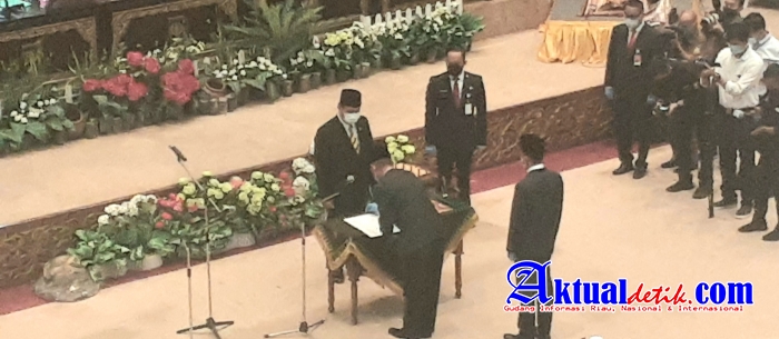 Rapat Paripurna, Yulisman: Semoga Anggota & Wakil Ketua Terlantik Bisa Bertanggungjawab