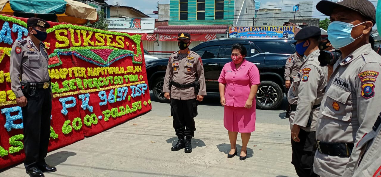 Penyambutan Kapolsek Percut Sei Tuan Yang Baru AKP Jan Piter Napitupulu, SH, MH