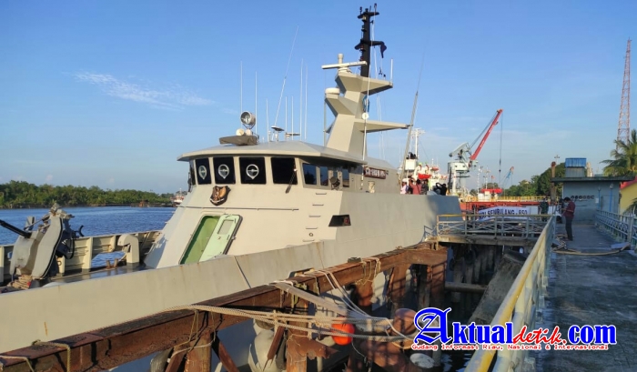 Ini Yang Disampaikan Danguspurla Koarmada I Laksma TNI Saat Kunjungi KRI Sembilang-850