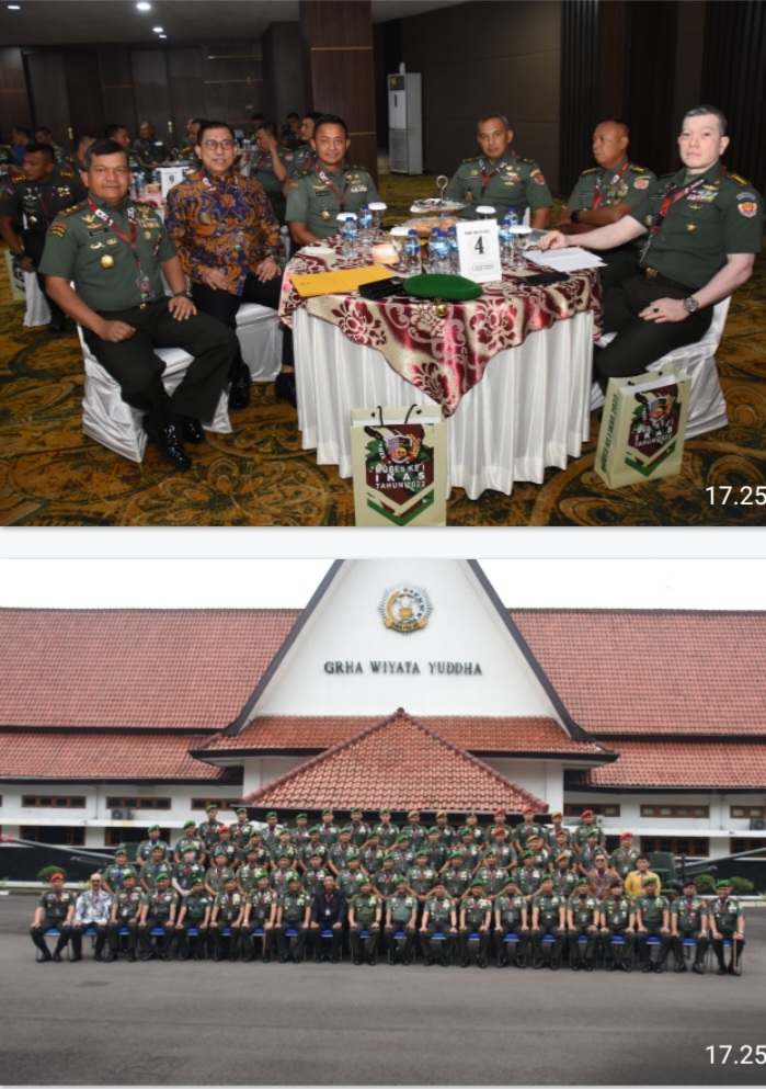 Pangdam 1BB Mayjen Achmad Daniel Chardin Hadiri Musyawarah Besar Sidang Pleno 1Ikatan Alumni Seskoad