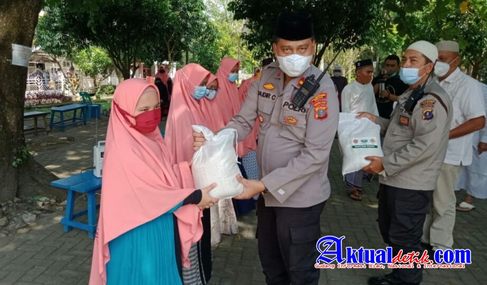 Kapolsek Medan Area Giat Tali Asih Kampung Tangguh