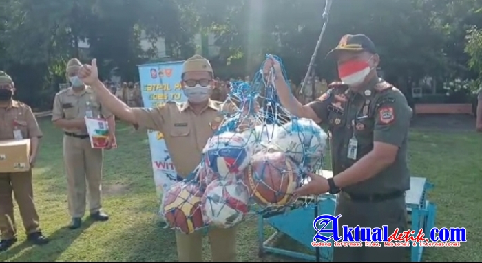 Satpol PP Jateng Goes To School di SMK N 7 Semarang 