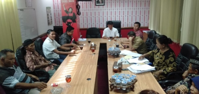 Fraksi PDI. Perjuangan DPRD Riau Merespon Ganti Rugi Lahan Pembangunan Tol Dumai-Pekanbaru