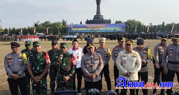 TNI-Polri Laksanakan Gelar Pasukan Pengamanan KTT AIS 2023