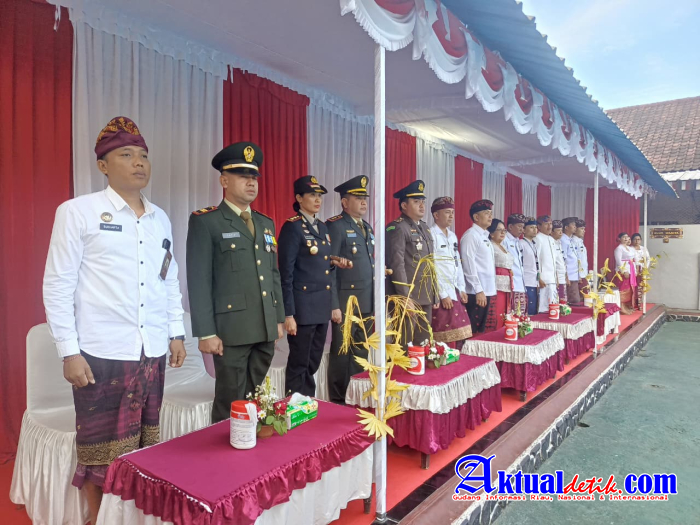 Kapolres Jembrana Hadiri Upacara Pemberian Remisi HUT ke-80 RI di Rutan Kelas IIB Negara