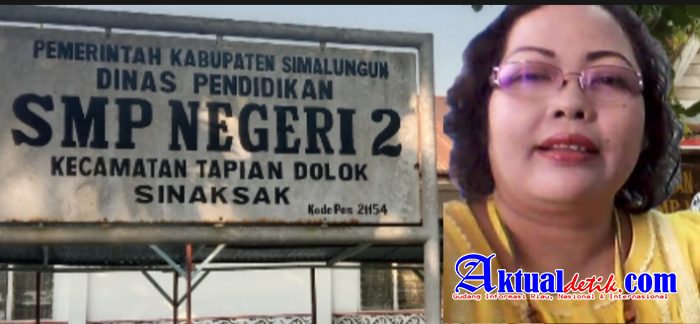 Kasek SMPN II Tapian Dolok Akan Dilaporkan