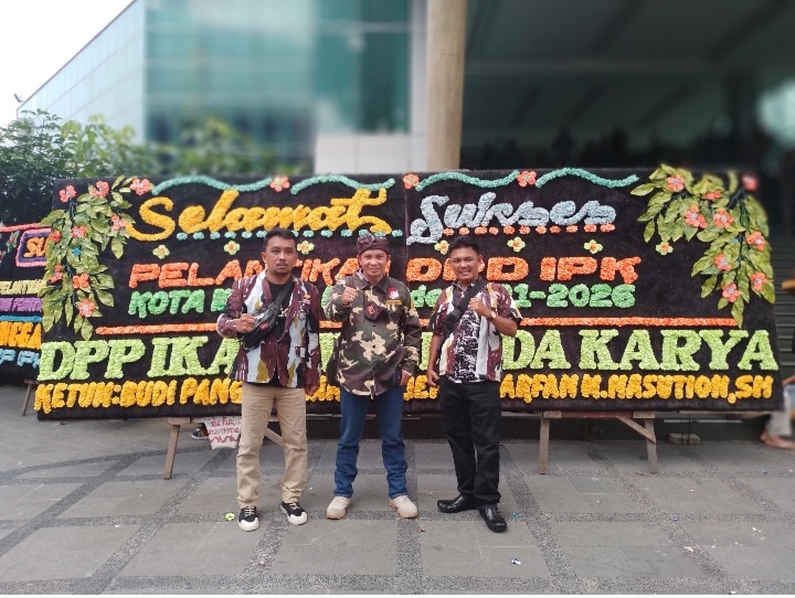 DPD Brigade Anak Serdadu Sumut Hadiri Pelantikan DPD IPK Kota Medan 