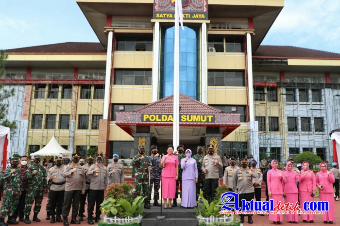 Jelang Hari Bhayangkara ke-75 Poldasu Ringankan Beban Ekonomi Masyarakat Terdampak Covid-19