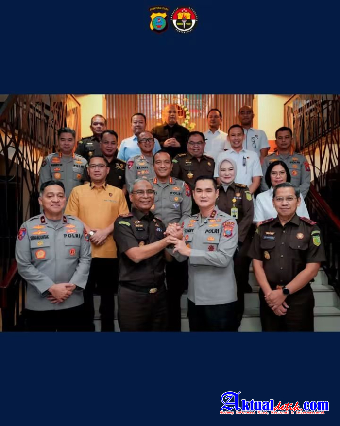 Kapolda Sumut Silaturahmi ke Kejati, Perkuat Sinergi Penegakan Hukum