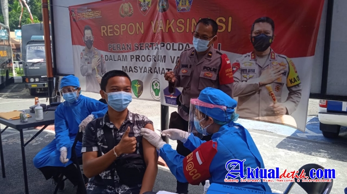Masyarakat Apresiasi Gerai Vaksin Presisi Polres Gianyar