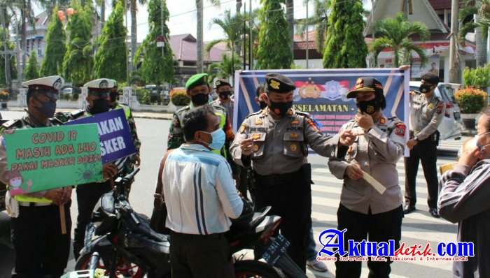 Polres Pematang Siantar Gelar Ops Kepolisian Kewilayahan, Keselamatan Toba 2021