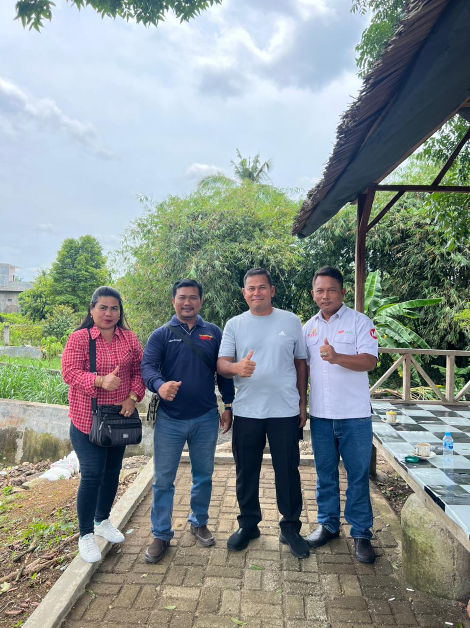 Persatuan Wartawan Poldasu Silaturahmi Bersama Kapolres Binjai AKBP Hendrik Situmorang,SH SIK