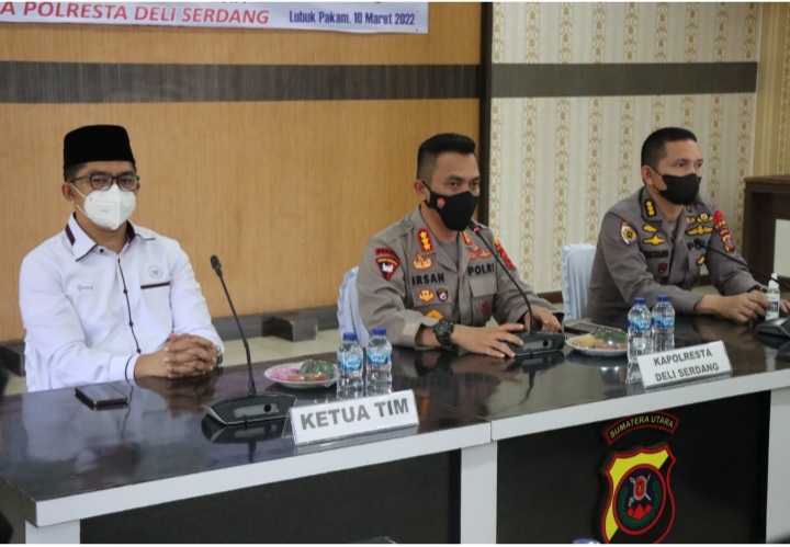 Kompolnas lakukan Penelitian peran Pimpinan Polresta Deli Serdang