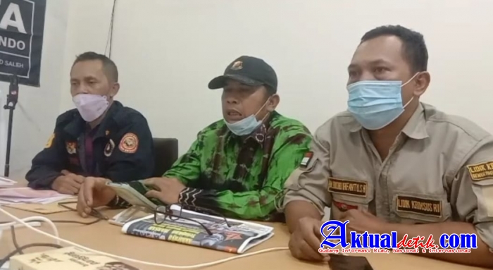 Ketua Umum Lidik Krimsus RI Konferensi Pers Terkait Keberadaan M.Rondhi di Lidik Krimsus RI