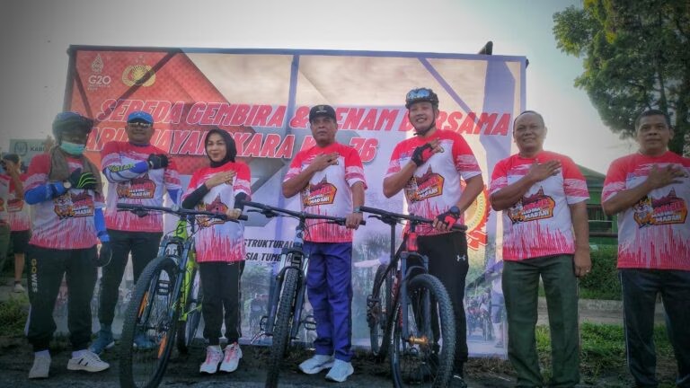 Bupati Sukhairi Ikut Gelaran Goes Ria Polres Madina