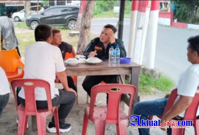 Kapolres Belawan Serap Aspirasi Warga Paya Pasir, Ajak Masyarakat Bersama Jaga Kamtibmas