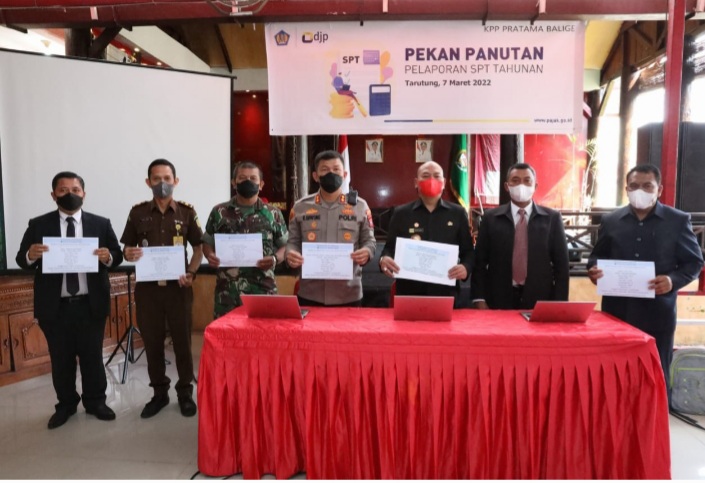 Bupati Tapanuli Utara Nikson Nababan Minta ASN Lapor SPT Tahunan dengan Benar dan Tepat Waktu