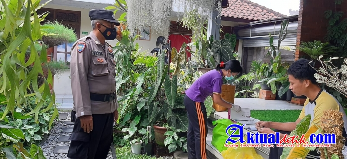 Satgas Tangguh Dewa Desa Peliatan Optimalkan Tracing Guna Mencegah Penyebaran Covid-19
