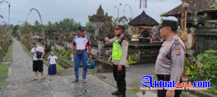 Tingkatkan KRYD Melalui Patroli Dialogis, Pawas Bersama Anggota Polsek Bangli Sambangi Tempat Wisata