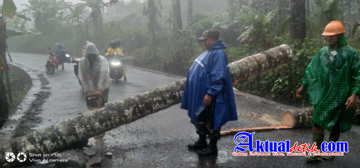 Cuaca Ekstrim, Dandim 1619/Tabanan Perintahkan Seluruh Personel Babinsa Siaga Bencana & Bantu Warga