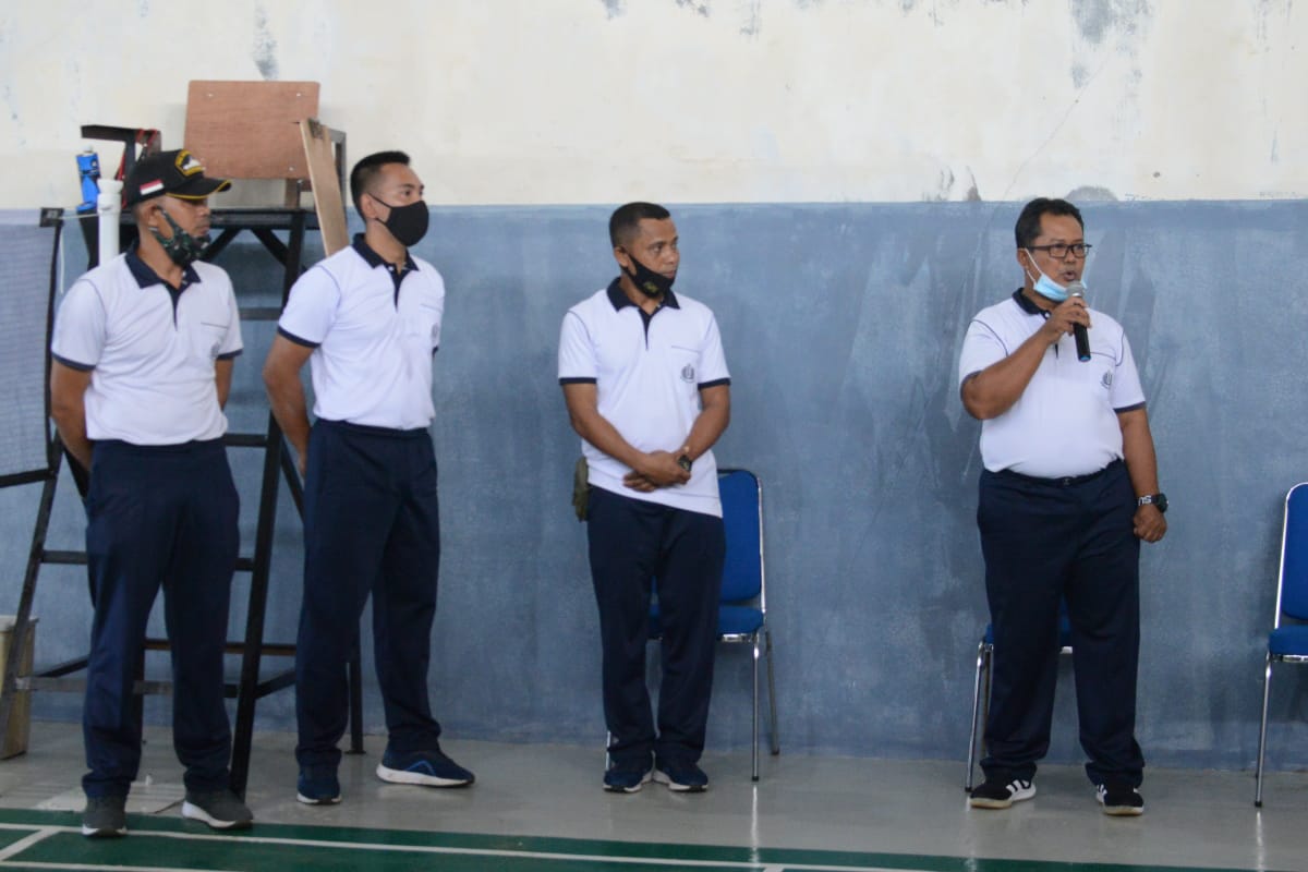 Jelang HUT ke- 3 Satrol, Lantamal IV Gelar Turnamen Badminton