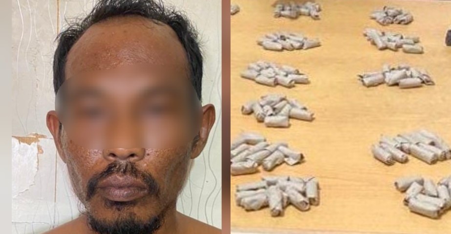Edarkan Ganja Nelayan Tanjung Tiram Dibekuk Polres Batu Bara
