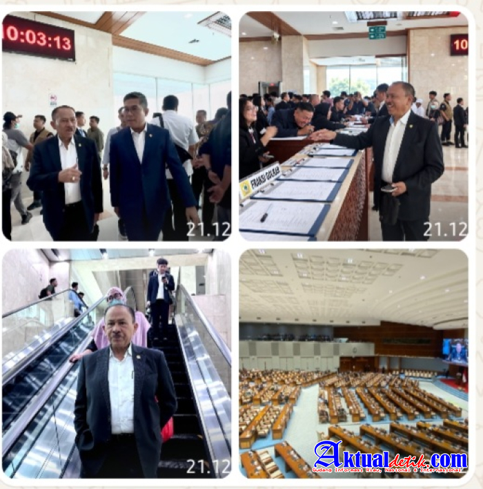 Dr. Maruli Siahaan Hadiri Rapat Paripurna DPR RI Ke-6 Masa Persidangan I Tahun Sidang 2026-2027